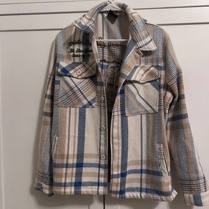 Vintage 1991 jacket Blue and tan colorway